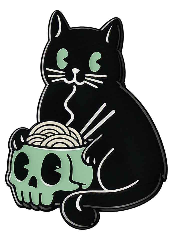 Kitty Ramen Pin