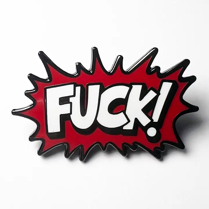 F*ck! enamel pin